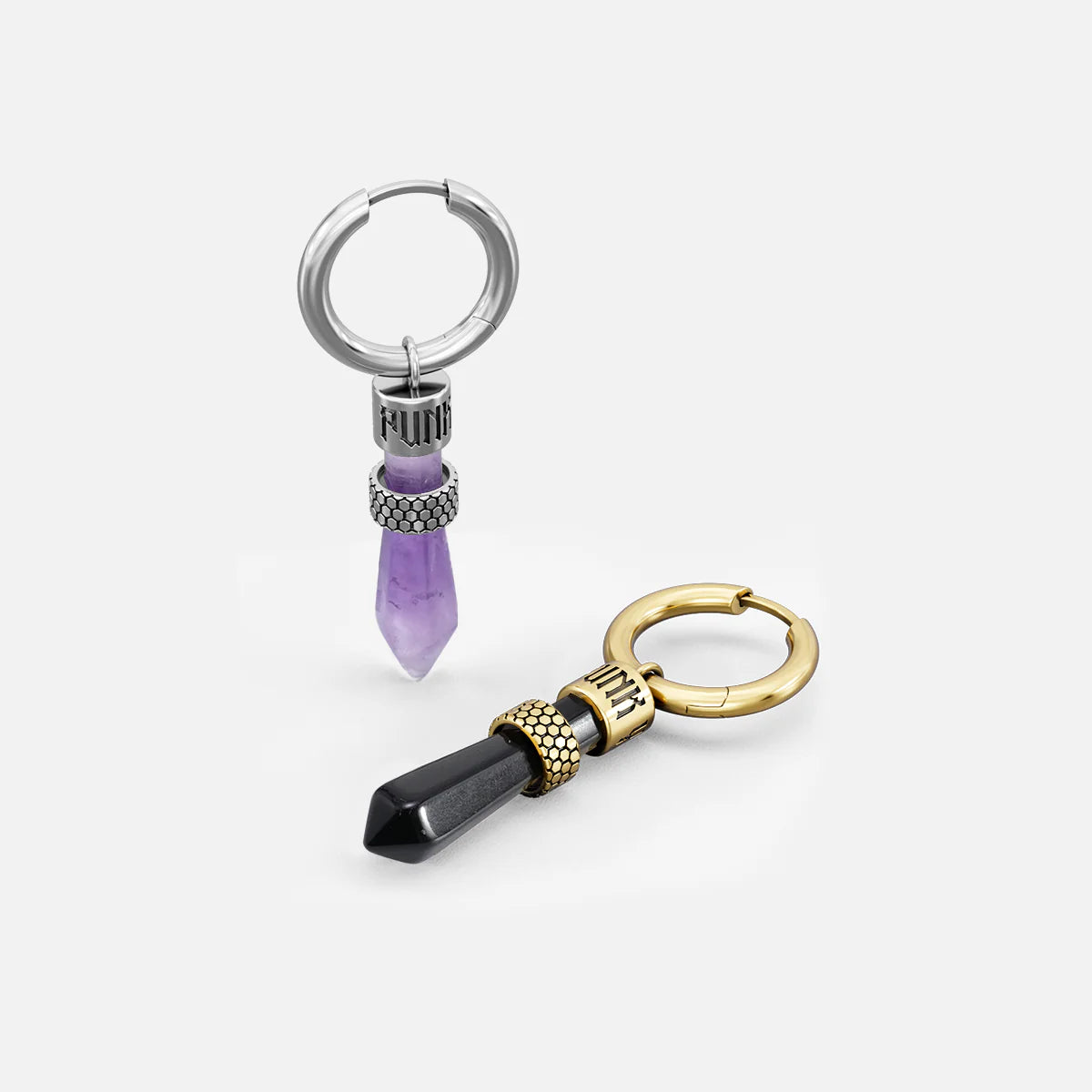 HEX PRISM EARRINGS