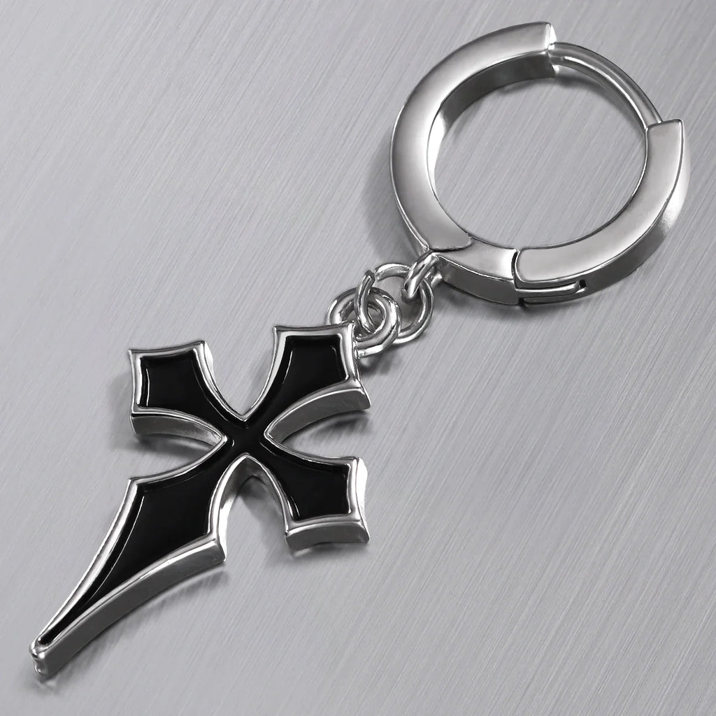 GOTHIC CROSS EARRINGS