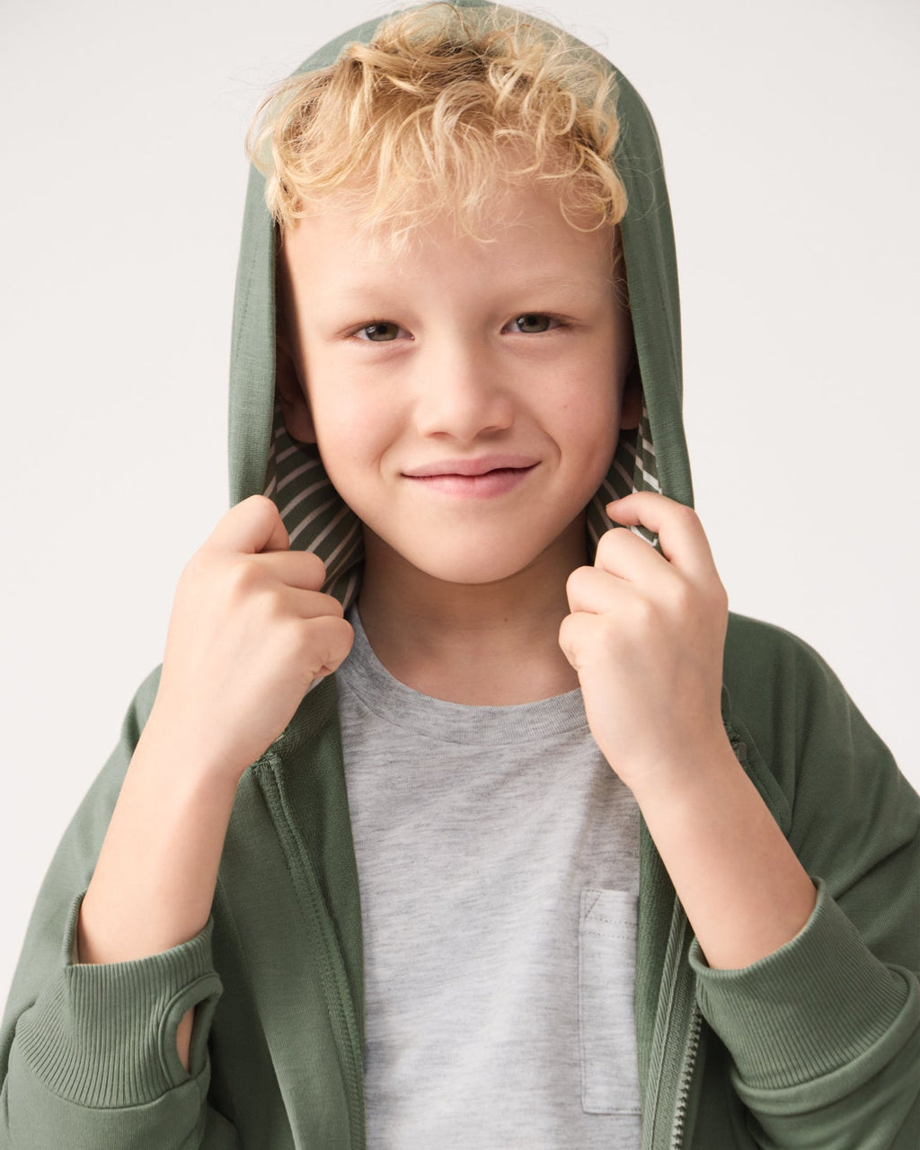 Moss Zip Hoodie