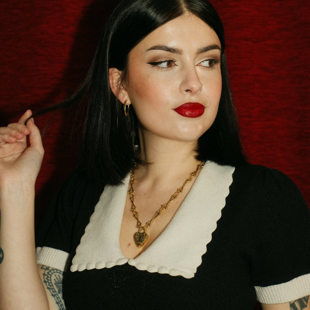 HEART LOCK NECKLACE